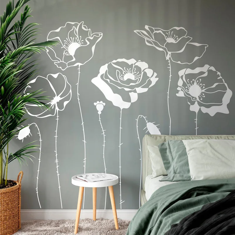 Monstera Thai Constellation - Popys Stiker Vinyl Tanaman Stiker Dinding