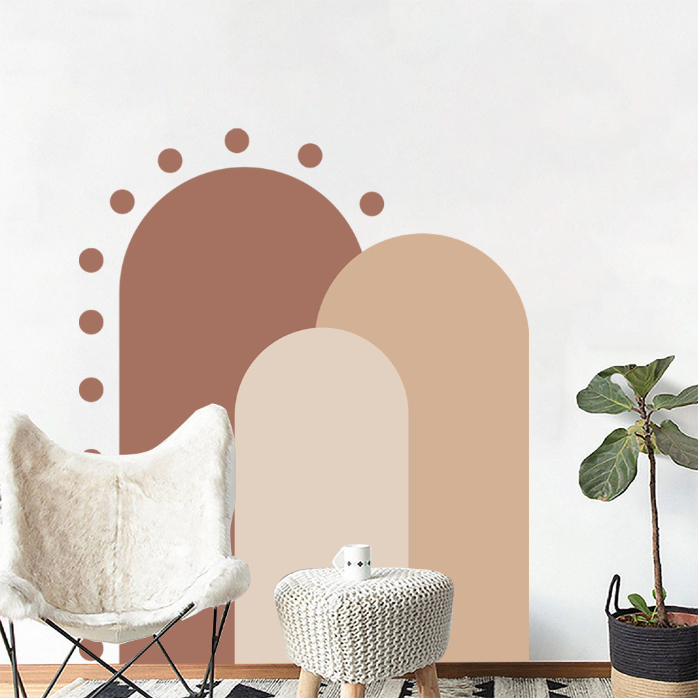 Stiker Dinding Gaya Bohemian M - Monstera Thai Constellation ulasan dan harga