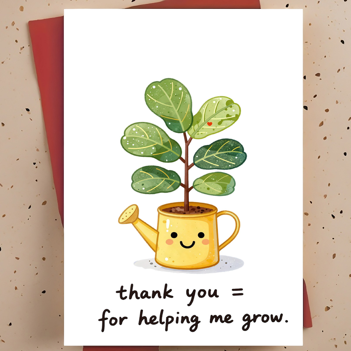 1 Kartu Ucapan Terima Kasih ya - Parent Of Plant ulasan dan harga