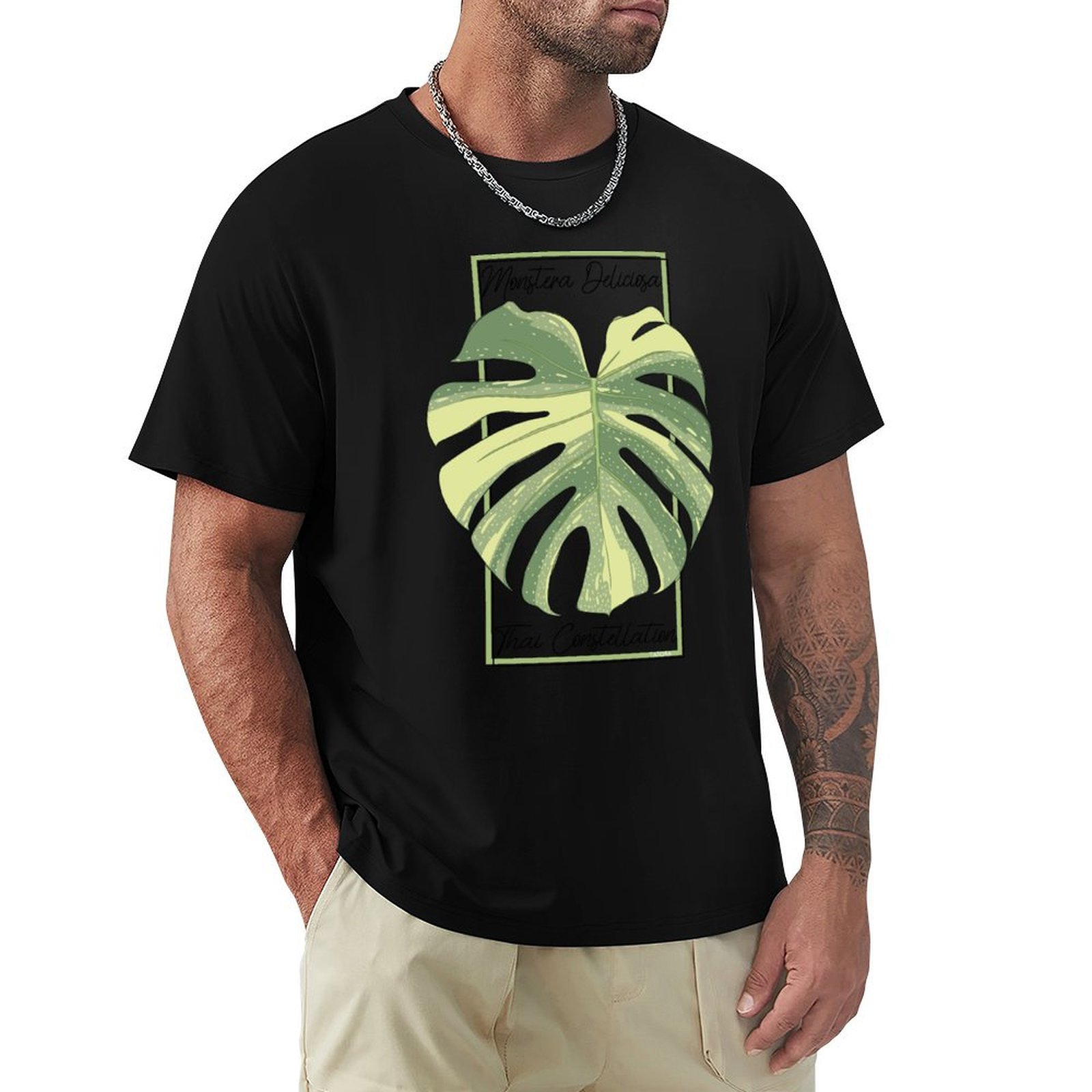 Kaos Monstera Thai Constellati - Monstera Thai Constellation ulasan dan harga